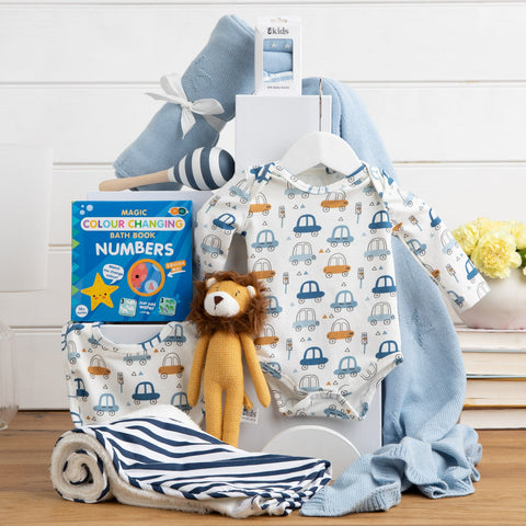 Bath Essentials Baby Boy Gift Hamper - Baby Gift