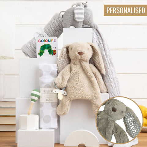 Persoanlised Baby Beginnings baby Gift Hamper