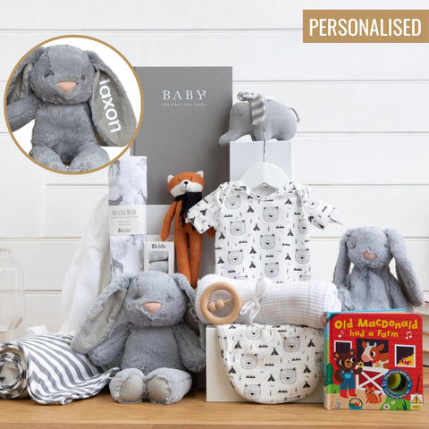 Personalised Magical Beginnings Unisex Baby Hamper