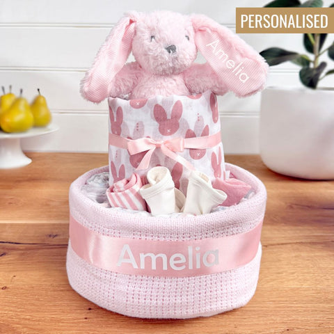 Nappy Cake Personalised Sweet Dreams | Personalised Baby Gift