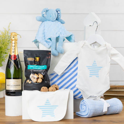 Moet Delight Baby Boy Hamper