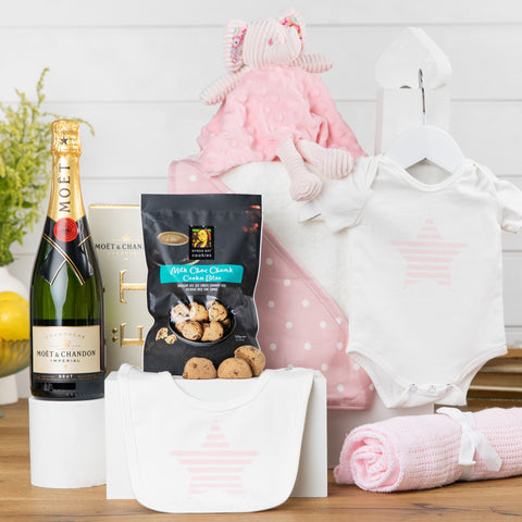 Moet Delight Baby Girl Hamper