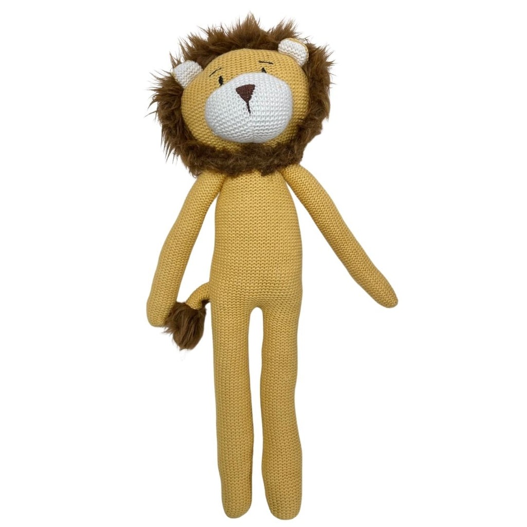 Knitted Lion Rattle
