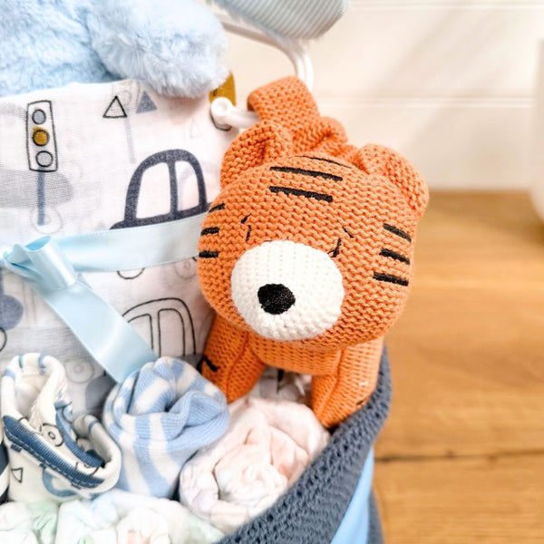 Nappy Cake Animal Adventures Boys | Baby Shower Gift