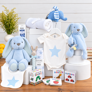 Baby Boy Hamper - Baby Bundle  Baby Gift Basket - Newborn Hamper