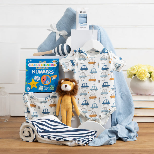 Bath Essentials Baby Boy Gift Hamper - Baby Gift