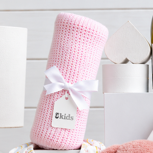 Pink Baby Blanket - aby Gift Hamper