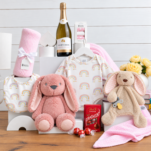 Bubbly Baby Girl Hamper - Infant Hamper - Newborn Hamper