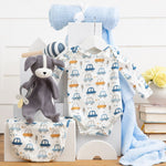Cozy Cuddles Baby Boy Hamper - Baby Gift