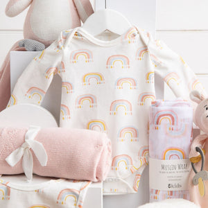 Knitted Classic Baby Girl Hamper - Baby Gift