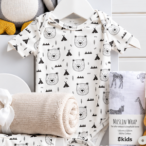 Knitted Classic Baby Hamper - Baby Shower Gift - Unisex Baby Gift