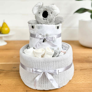 Nappy Cake Koala Comforter - Baby Shower Gift