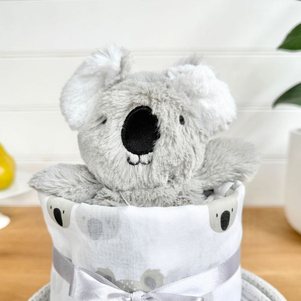 Nappy Cake Koala Comforter - Baby Shower Gift