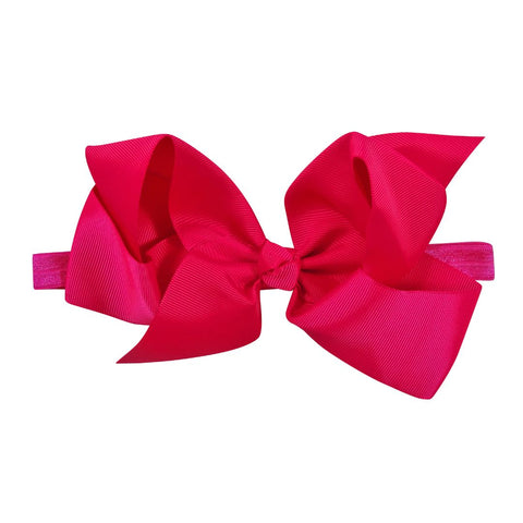 Baby Headband - Dark Pink