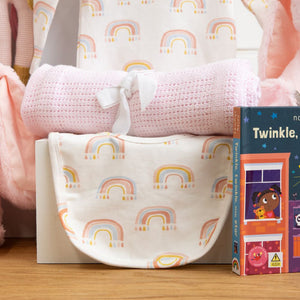 Personalised Magical Beginnings Baby Girl Hamper