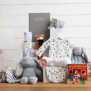 Personalised Magical Beginnings Unisex Baby Gift Hamper