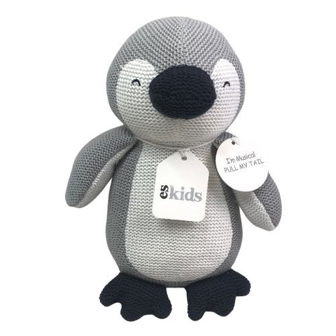 Musical Penguin Grey