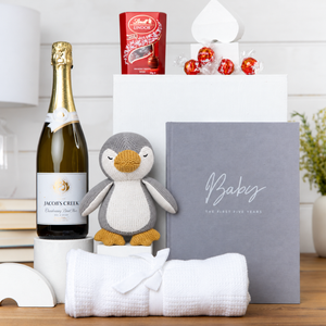 Penguin Keepsake Unisex Baby Hamper - Maternity Gift - New Parent Gift Delivery