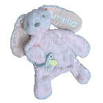 Personalised bunny comforter - personalised baby gift