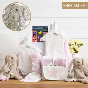 Personalised Dynamic Duo Twins Baby Hamper - Twins Gift