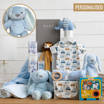 Personalised Magical Beginnings Baby Boy Hamper