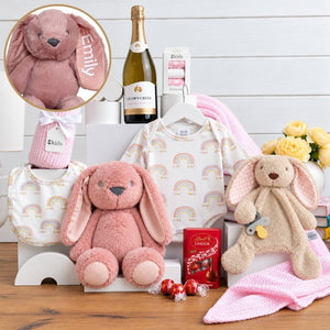 Personalised Bubbly Baby Girl Hamper