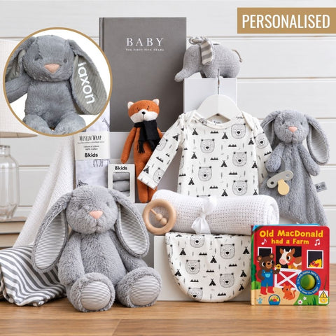 Personalised Magical Beginnings Baby Hamper | Unisex Baby Gift