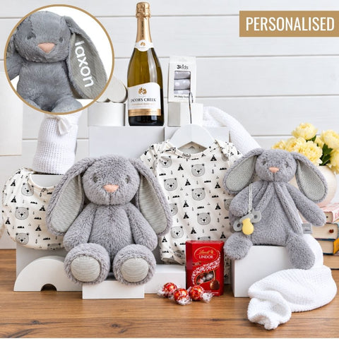 Personalised Bubbly Unisex Baby Hamper - ersonalised Baby Gift