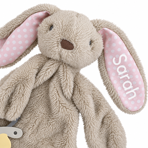 Personalised Baby Girl Gift Bunny Teddy
