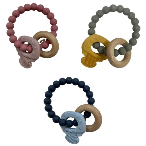 Silicone Key Teether (choose colour below)