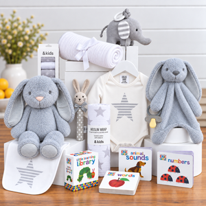 Baby Bundle Unisex Baby Hamper - Infant Hamper - Baby Shower Gift