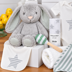 Unisex Bunny Teddy - Newborn Hamper