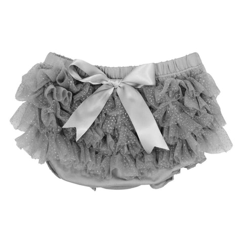 Baby Bloomers - Grey Sparkle