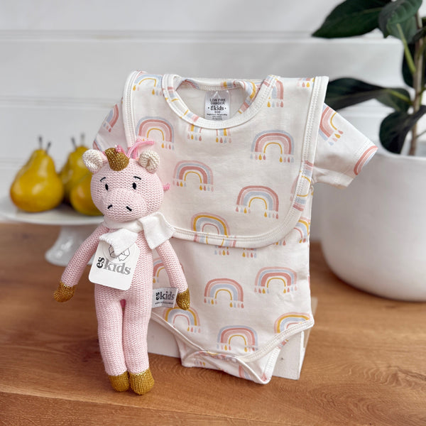 Wild Wonders Nappy Cake - Pink