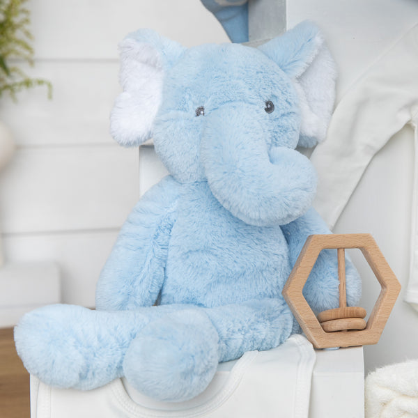 Elephant Snuggles Baby Boy Hamper