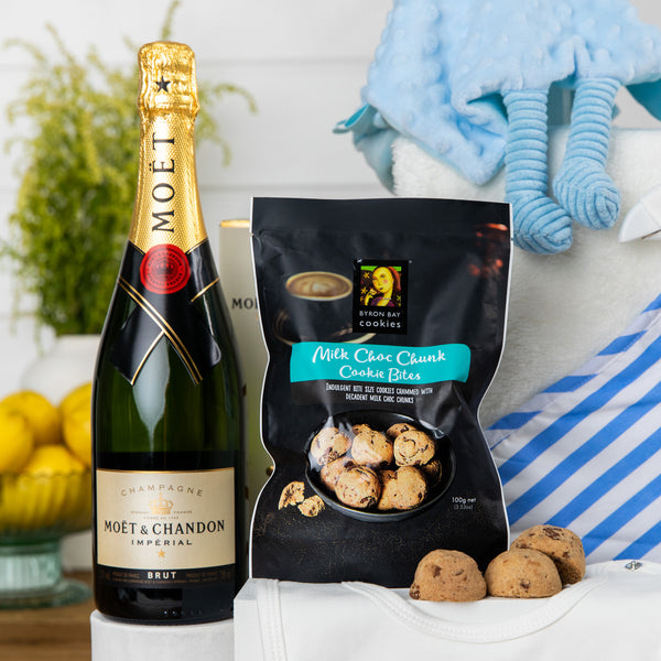 Moet Delight Baby Boy Hamper