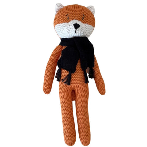 Knitted Fox Rattle