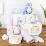 Three Little Penguins Triplet Baby Hamper